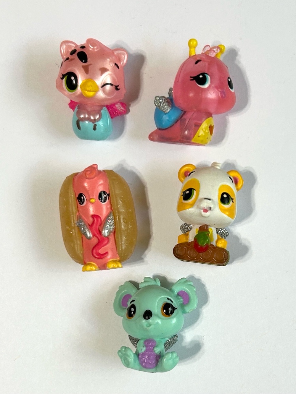 4/$20 Hatchimals Lot 5 Mermal Magic, Snailtail, Treat Yo’self Hot Dog Penguala+